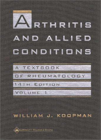 Arthritis and Allied Conditions: A Textbook of Rheumatology (2 Volume Set),Used