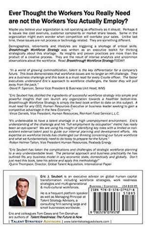 Breakthrough Workforce Strategy: Talent Insights and Proven Practices for a Competitive Difference,Used