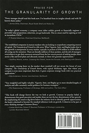 The Granularity Of Growth: How To Identify The Sources Of Growth And Drive Enduring Company Performance,New
