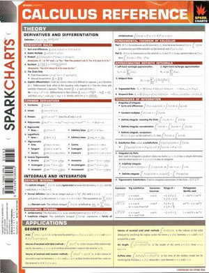 Calculus Reference (SparkCharts),Used