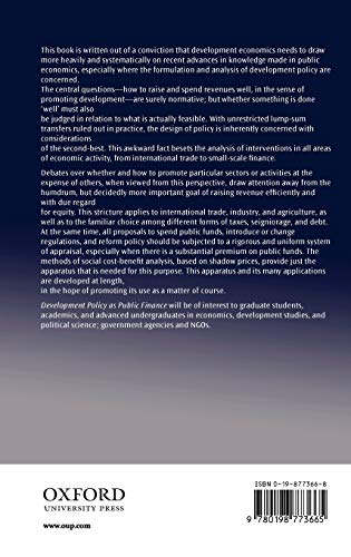 Development Policy As Public Finance,Used