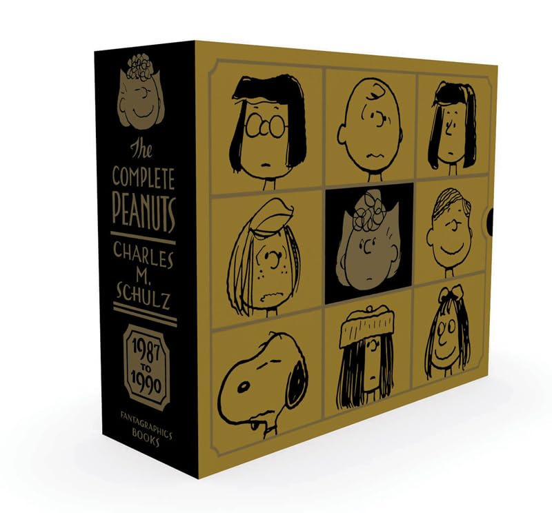 The Complete Peanuts 19871990: Gift Box Set  Hardcover,Used