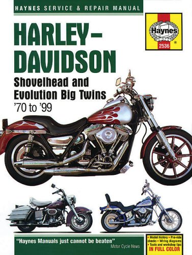 Harley Davidson Shovelhead & Evolution Big Twins 19701999 (Haynes Service & Repair Manual)
