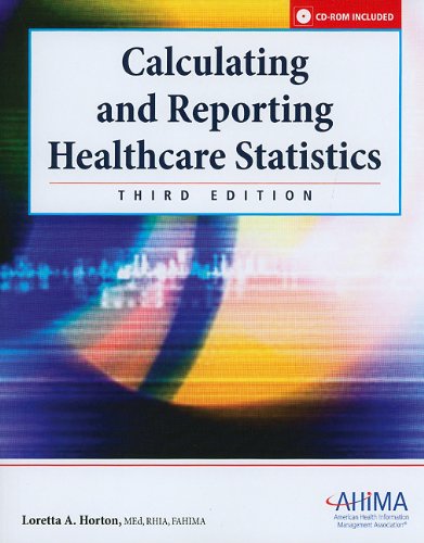 Calculating And Reporting Healthcare Statistics,Used