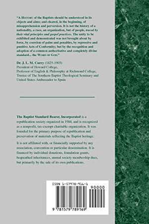 Memorials of Baptist Martyrs (Baptist History (Paperback)),Used