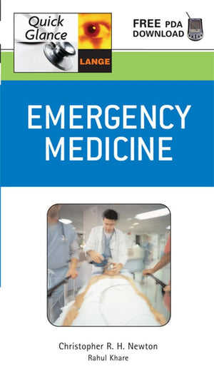 Emergency Medicine Quick Glance (LANGE Quick Glance),Used