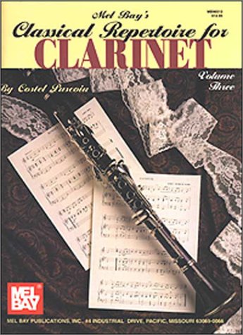 Classical Repertoire For Clarinet (Volume 3)-new,New