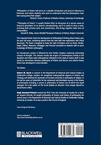 Philosophies of History,New