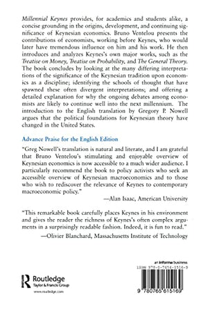 Millennial Keynes: The Origins, Development and Future of Keynesian Economics,Used