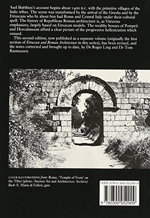 Etruscan and Early Roman Architecture (The Yale University Press Pelican History of Art),Used