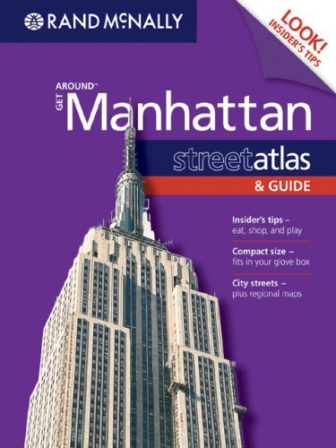 Rand McNally Get Around Manhattan Street Atlas,Used
