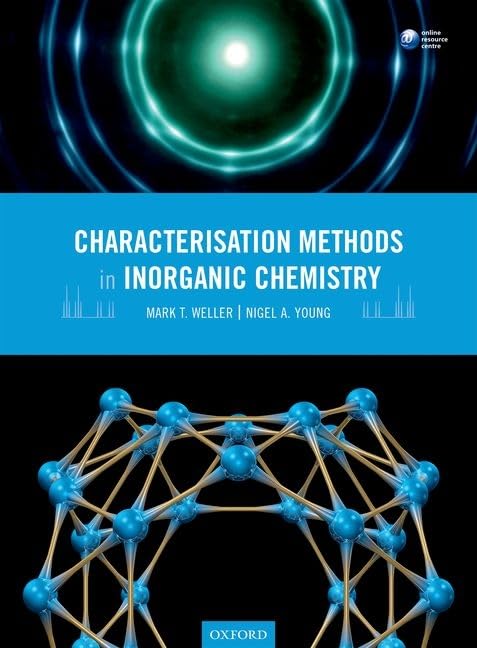 Characterisation Methods In Inorganic Chemistry,Used