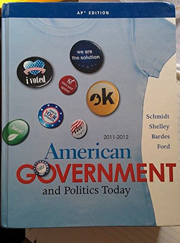 American Government and Politics Today: AP Edition,Used