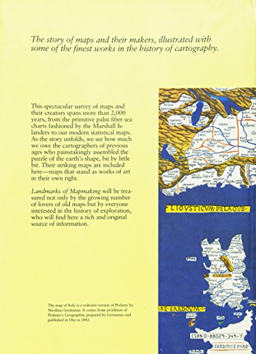 Landmarks of Mapmaking: An Illustrated Survey of Maps and Mapmaking,Used