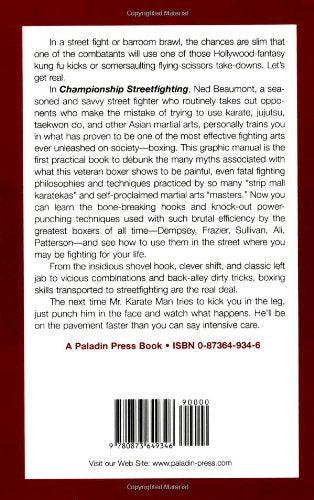 Championship Streetfighting: Boxing As a Martial Art,Used