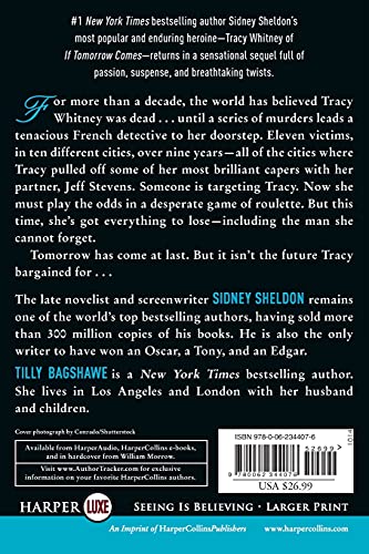 Sidney Sheldon's Chasing Tomorrow LP,Used