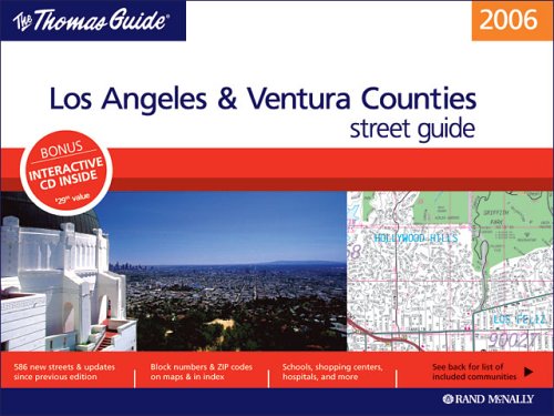 Thomas Guide 2006 Los Angeles/Ventura Counties, California,New