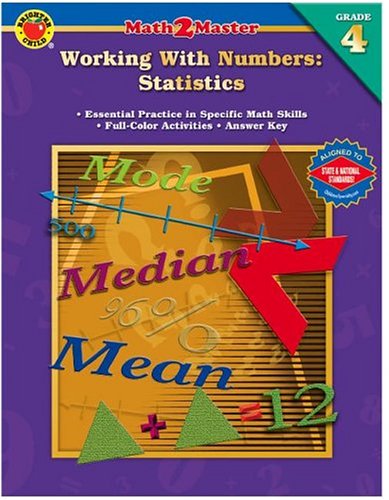Math 2 Master Working with Numbers: Statistics; Grade 4,Used