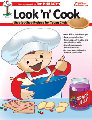Look 'n' Cook: Stepby Step Recipes for Young Chefs Preschool/Kindergarten,Used