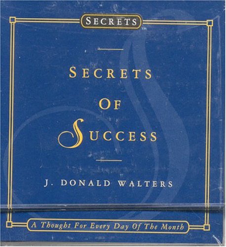 DaycardsSecrets of Success: A Thought For Every Day of the Month (Secrets Daycards),New