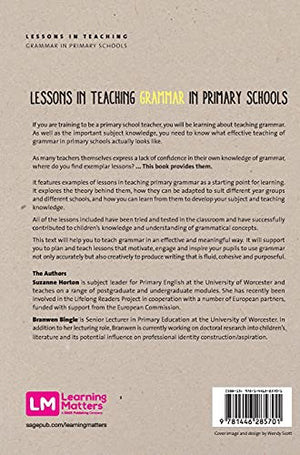 Lessons in Teaching Grammar in Primary Schools,Used