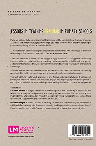 Lessons in Teaching Grammar in Primary Schools,Used