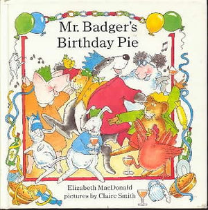 Mr. Badger's Birthday Pie,Used