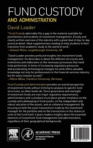 Fund Custody and Administration,Used