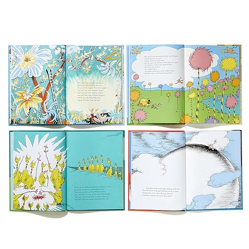 Dr. Seuss s Classic 4Book Boxed Set Collection: Happy Birthday to You!; Horton Hears a Who!; The Lorax; The Sneetches and Other