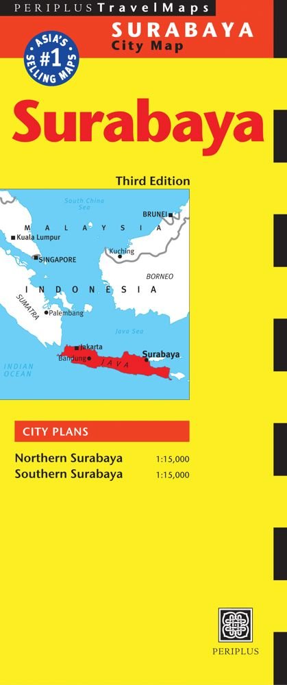 Surabaya (Indonesia) Travel Map,Used