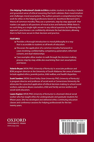 The Helping Professional's Guide to Ethics: A New Perspective,Used