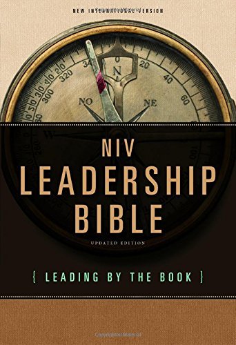 NIV, Leadership Bible, Hardcover: Leading by The Book,Used