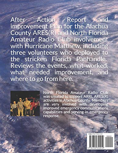 Hurricane Michael After Action Report: Alachua County 2018,Used