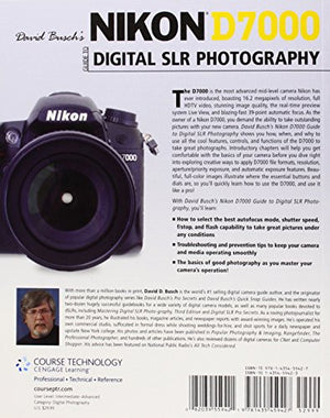 David Busch's Nikon D7000 Guide to Digital SLR Photography (David Busch's Digital Photography Guides),New