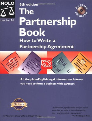 The Partnership Book: How To Write A Partnership Agreement (With Cdrom) 6Th Edition-new