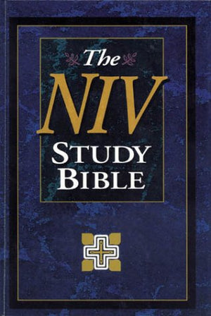 NIV Study Bible, Large Print,Used
