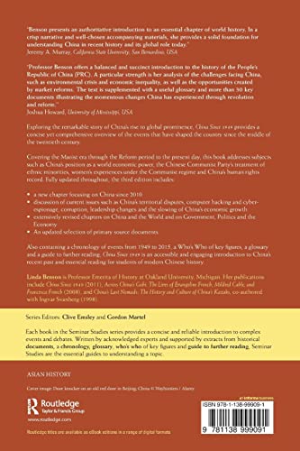 China Since 1949 (Seminar Studies),Used