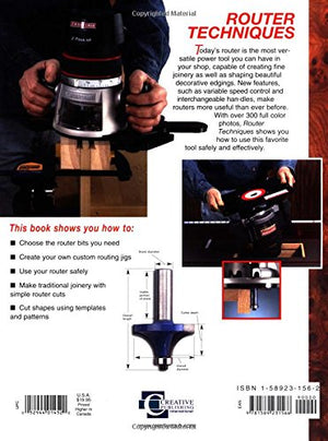 Router Techinques: A Comprehensive Guide to Using Routers (Weekend Woodworker),Used