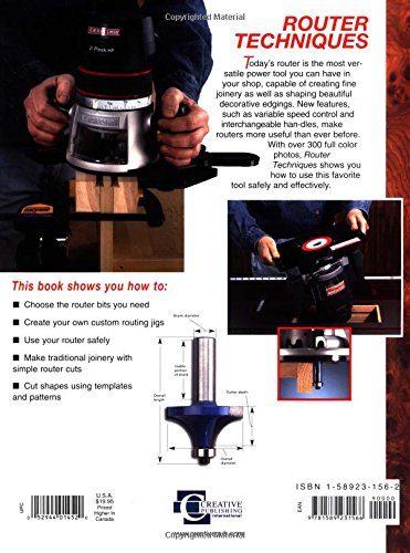 Router Techinques: A Comprehensive Guide to Using Routers (Weekend Woodworker),Used