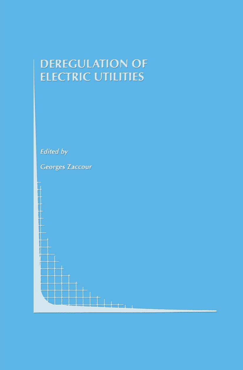 Deregulation of Electric Utilities (Topics in Regulatory Economics and Policy, 28),Used