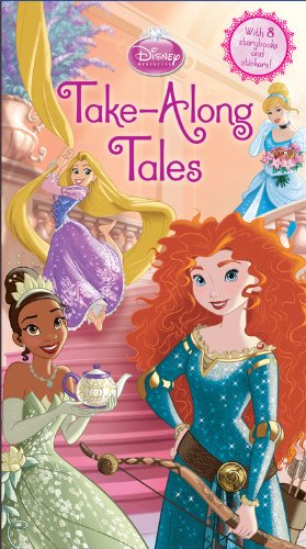 Disney Princess TakeAlong Tales: With 8 Storybooks and Stickers!,Used