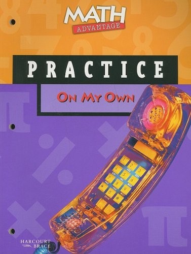 Math Advantage on My Own Practice Workbook, Grade 8,Used