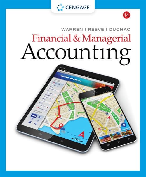 Financial & Managerial Accounting,New