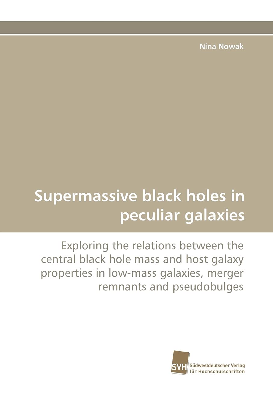 Supermassive black holes in peculiar galaxies: Exploring the relations between the central black hole mass and host galaxy prope,Used