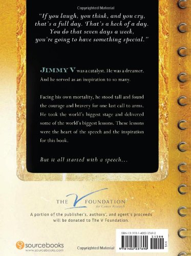 Don't Give Up...Don't Ever Give Up: The Inspiration of Jimmy VOne Coach, 11 Minutes, and an Uncommon Look at the Game of Life,Used