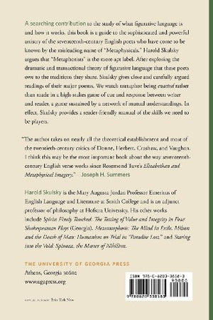 Language Recreated: SeventeenthCentury Metaphorists and the Act of Metaphor,Used