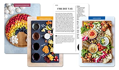 The Cheese Board Deck: 50 Cards For Styling Spreads, Savory And Sweet,New
