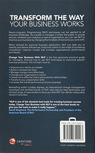 Change Your Business with NLP: Powerful Tools to Improve Your Organisation's Performance and Get Results,Used