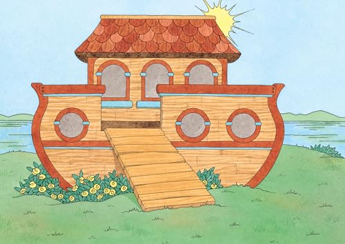 Make Your Own Noah's Ark With 23 Stickers (Dover Little Activity Books: Animals),Used