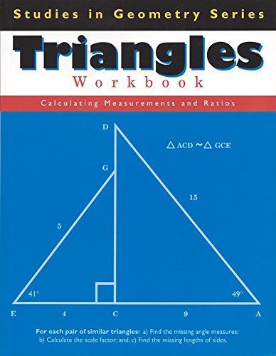 Triangles Workbook (Studies in Geometry Series),Used